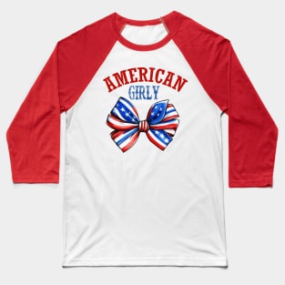 American Girly Baseball T-Shirt